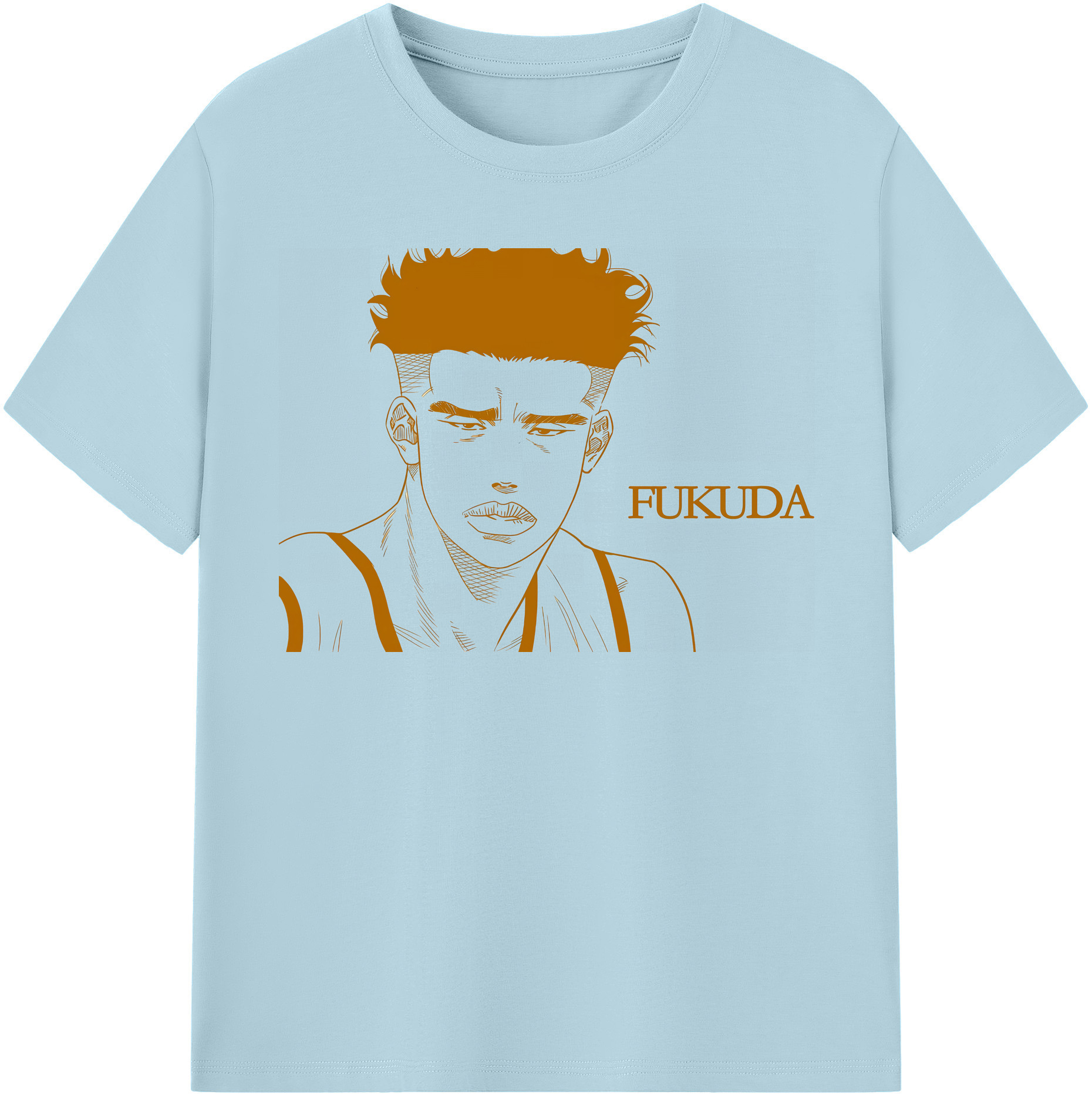 （画像用） SLAM DUNK／スラムダンク 綿100％半袖Tシャツ（フロントプリント）
